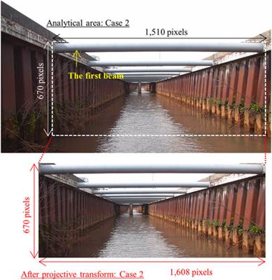 Non-contact detection of degradation of in-service steel sheet piles due to buckling phenomena by using digital image analysis with Hough transform